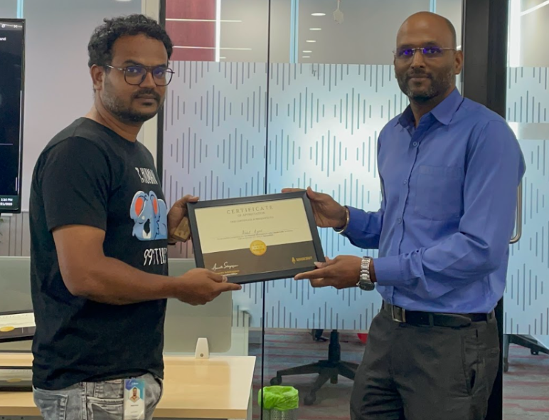 Abdul Azees — group photo